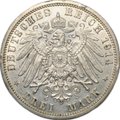 Монета 3 марки 1914 А Пруссия Германия