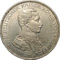 Монета 3 марки 1914 А Пруссия Германия