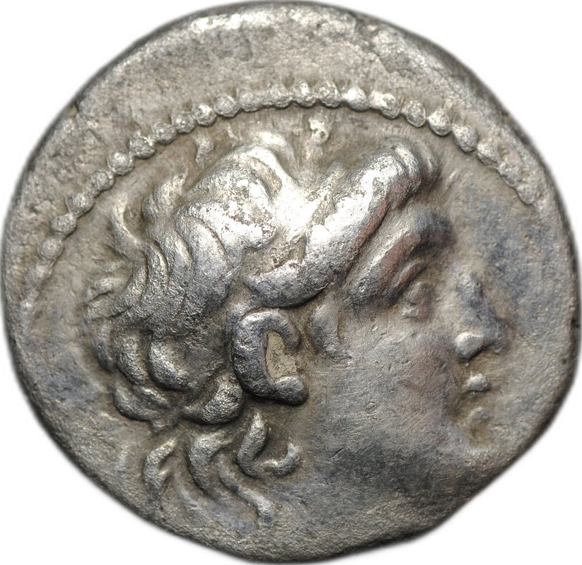 Монета Дидрахма 129 - 125 до н.э. Деметрий II Никатор Сирия, Селевкиды