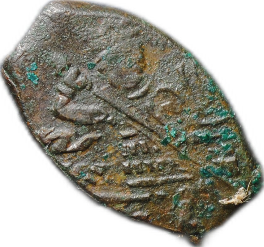 Монета Копейка медная 1655-1663 МД Алексей Михайлович Москва Новый двор Медный бунт