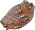 Монета Копейка медная 1655-1663 о/М Алексей Михайлович Москва Старый двор Медный бунт