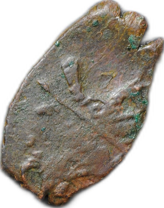 Монета Копейка медная 1655-1663 МД Алексей Михайлович Москва Новый двор Медный бунт