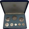 Годовой набор монет 1, 5, 10, 25, 50 центов 1, 5, 10 долларов 1974 PROOF Белиз