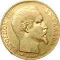 Монета 20 франков 1855 A Париж Франция