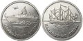 5 рублей 2015 ММД Надводные силы ВМФ брак мул 2 монеты