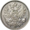 Монета 50 Пенни 1911 L Русская Финляндия