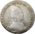 Монета 15 копеек 1785 СПБ слаб CPRC VF Det.