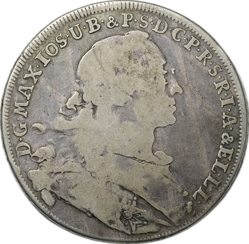 Монета 1 талер 1755 Бавария
