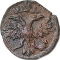 Монета Полушка 1719 ВРП