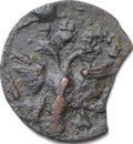 Монета Полушка 1720 НД славянская дата АѰК
