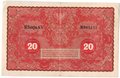 Банкнота 20 марок 1919 Польша