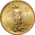 Монета 20 долларов 1924 Филадельфия США слаб CPRC MS 62