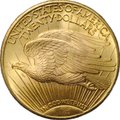 Монета 20 долларов 1924 Филадельфия США слаб CPRC MS 62