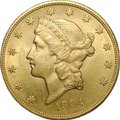 Монета 20 долларов 1904 Филадельфия США слаб CPRC MS 61