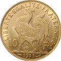 Монета 10 франков 1911 Франция