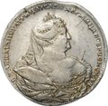 Монета 1 Рубль 1737 Московский тип