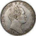 Монета 1 Рубль 1834 GUBE F Открытие Александровской колонны в Петербурге слаб ННР AU 50