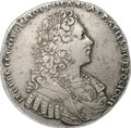 Монета 1 рубль 1729 слаб ННР XF 40