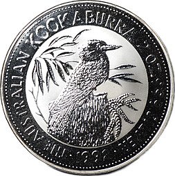 фото для Монета 2 доллара 2003 Австралийская Кукабара Австралия Аверс