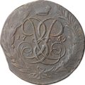 Монета 5 копеек 1759