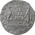 Монета Денга 1769 КМ Сибирская