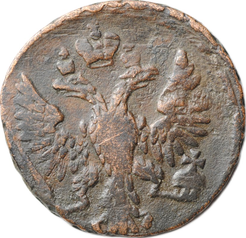 Монета Денга 1750