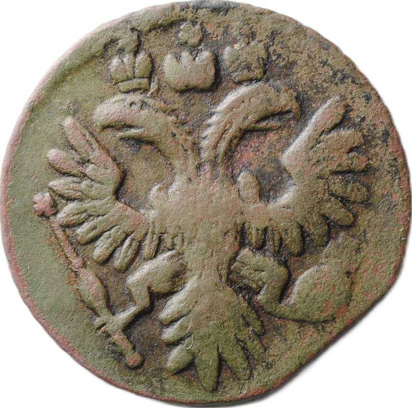 Монета Полушка 1736