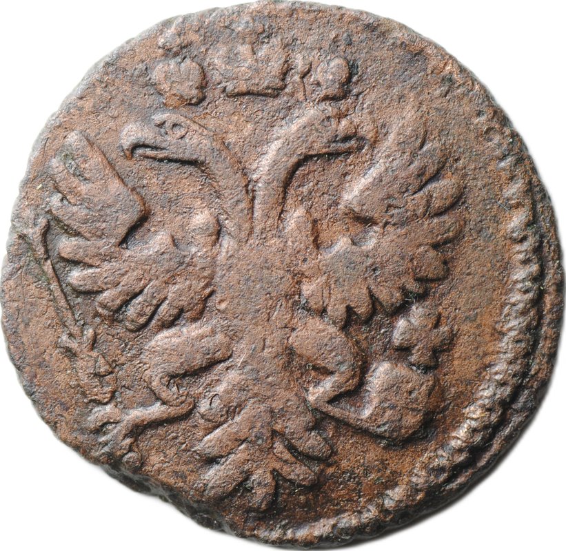 Монета Полушка 1751