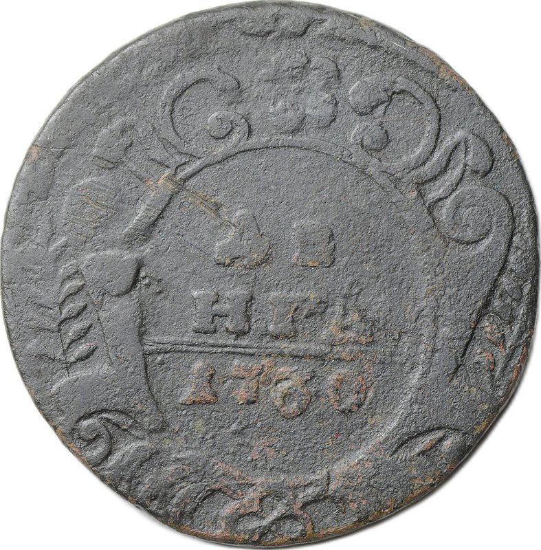 Монета Денга 1730