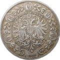 Монета 5 крон 1900 Австрия