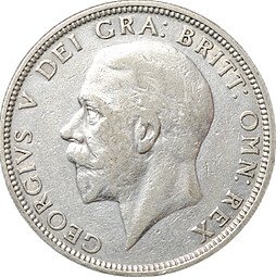 фото для Монета 1 флорин 1933 Великобритания Аверс