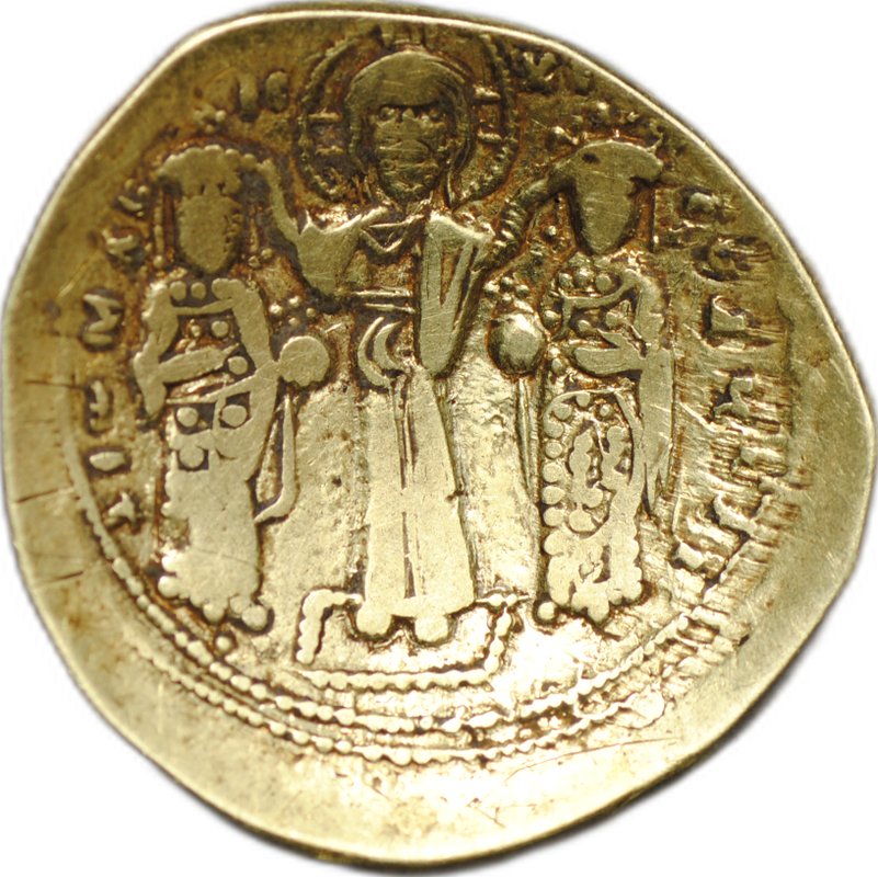 Монета Гистаменон номисма 1068-1071 Роман IV Диоген Византия