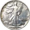 Монета 50 центов (1/2 доллара) 1943 США
