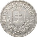 Монета 20 крон 1941 Святые Кирилл и Мефодий Словакия