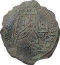 Монета Сребреник 1011-1015 Иисус Христос (тип I) Владимир Святославич