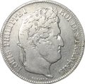 Монета 5 франков 1834 B Руан Франция