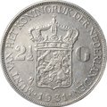 Монета 2 1/2 гульдена 1931 Нидерланды