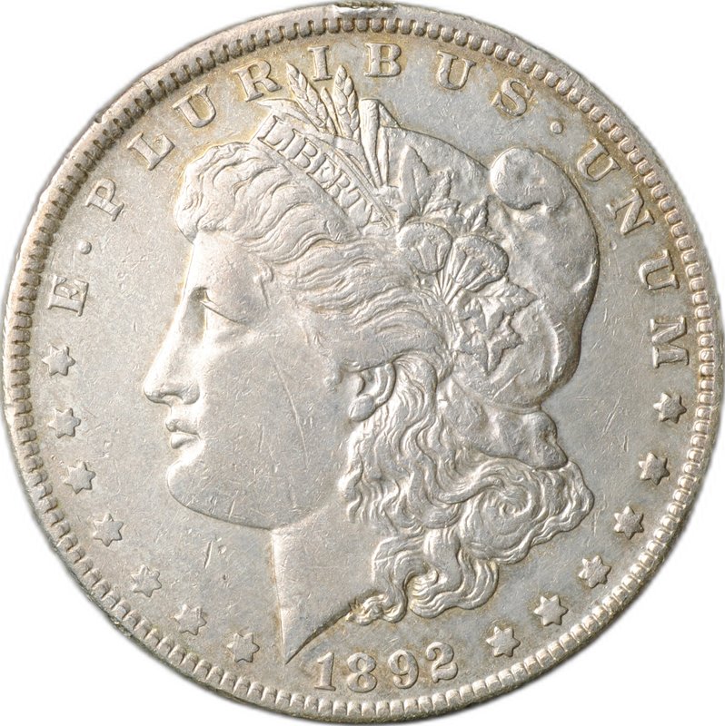 Монета 1 доллар 1892 Филадельфия США