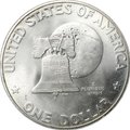 Монета 1 доллар 1976 S 200 лет независимости серебро США