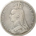 Монета 1 крона 1889 Великобритания