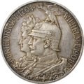 Монета 2 марки 1901 200 лет династии Пруссия Германия
