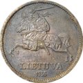Монета 10 лит 1936 Литва