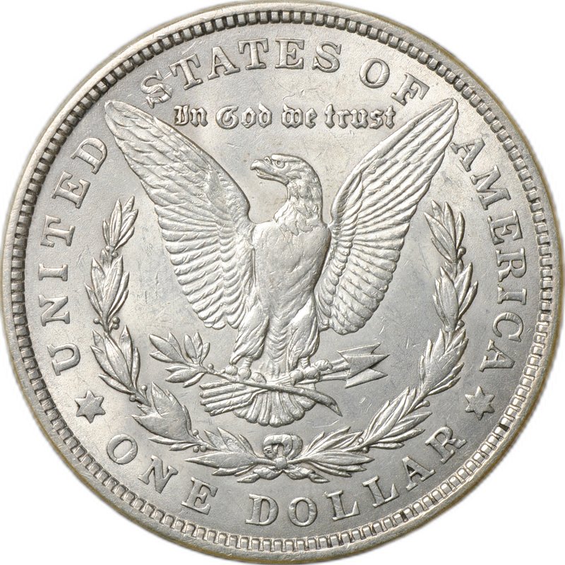 Монета 1 доллар 1921 Моргана Филадельфия США