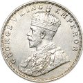 Монета 1 рупия 1918 Бомбей Индия Британская