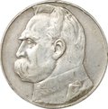 Монета 10 злотых 1937 Польша
