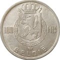 Монета 100 франков 1951 BELGIE Бельгия