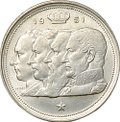 Монета 100 франков 1951 BELGIE Бельгия