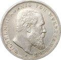 Монета 3 марки 1909 F Вюртемберг Германия