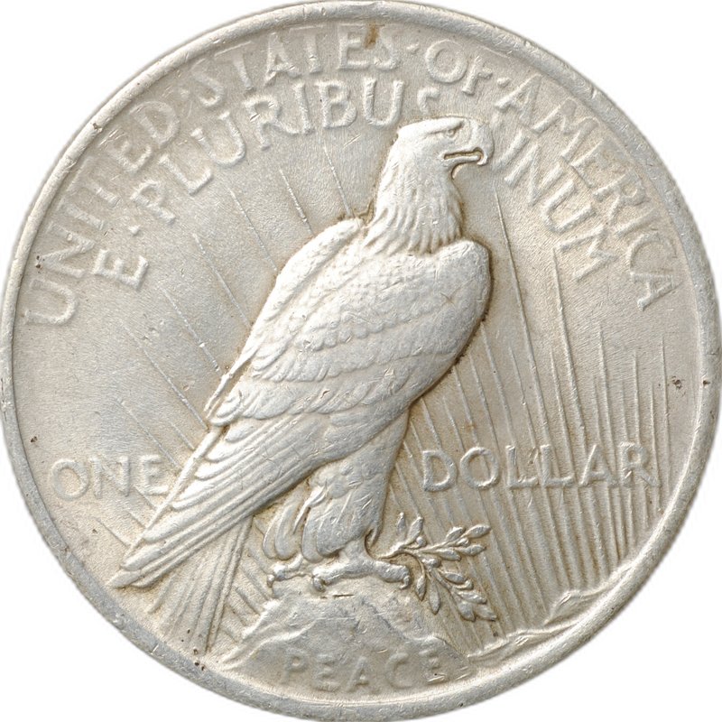 Монета 1 доллар 1922 Филадельфия США