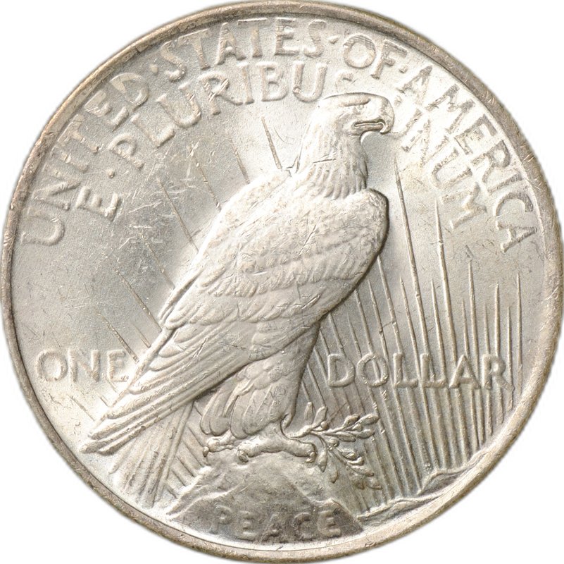 Монета 1 доллар 1922 Филадельфия США